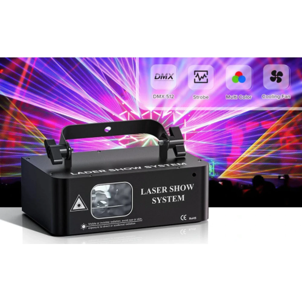 Lasershow - DMX laser - Effect - Disco verlichting