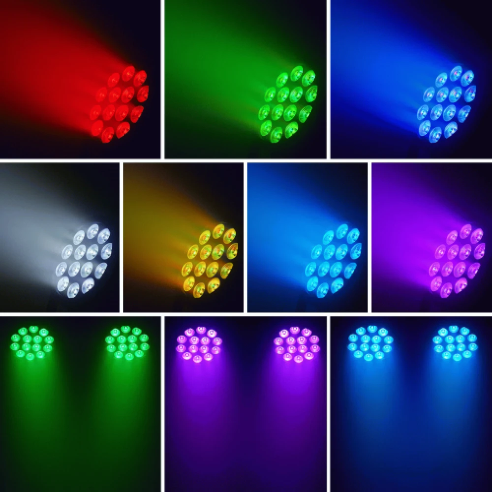LED PAR Light – RGBW Stage Verlichting met DMX - Afbeelding 6