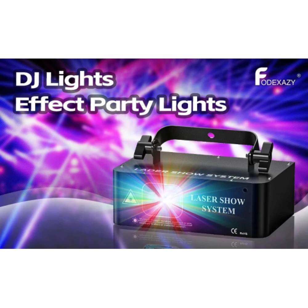Lasershow - DMX laser - Effect - Disco verlichting - Afbeelding 4
