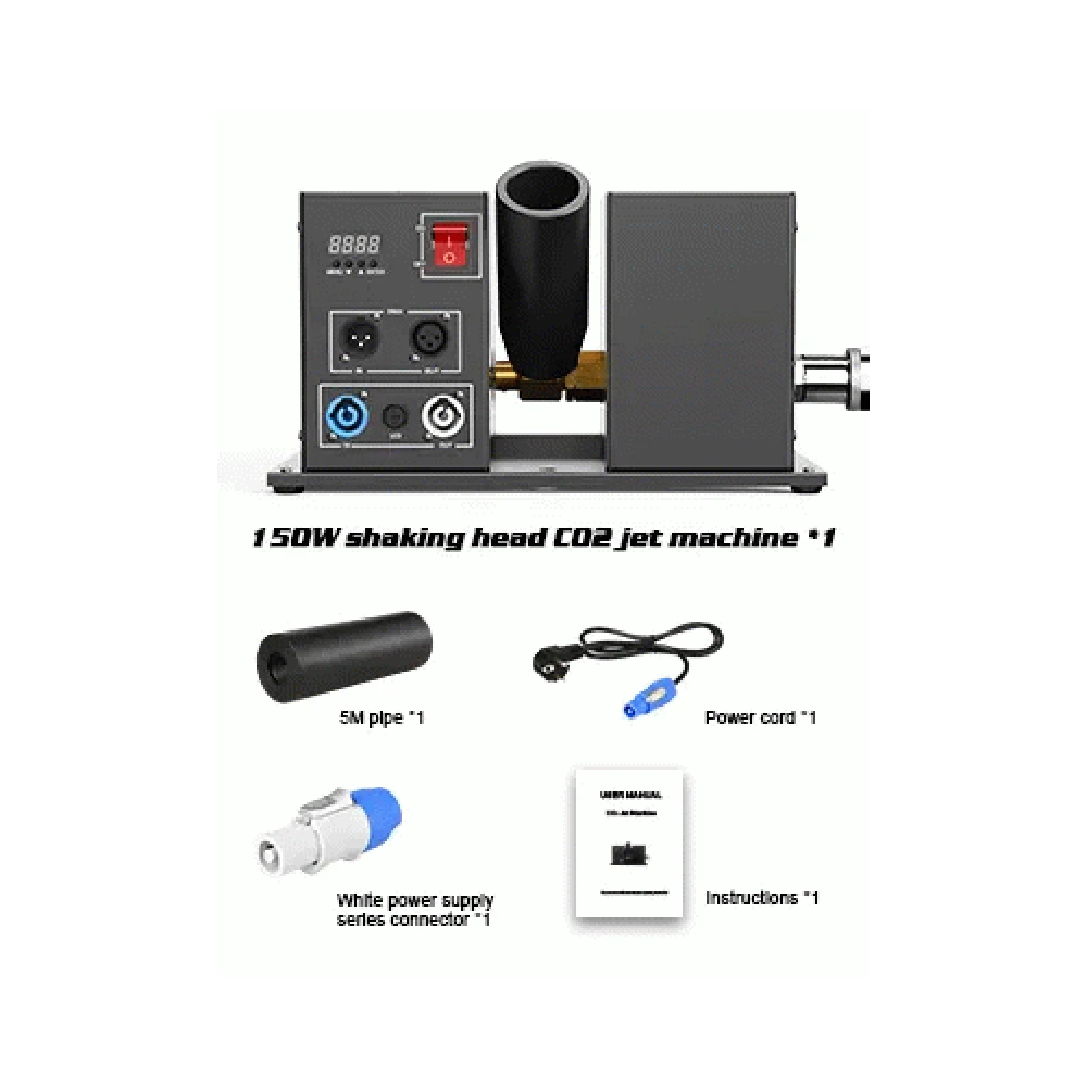 150W bewegende CO2 movinghead - Afbeelding 3
