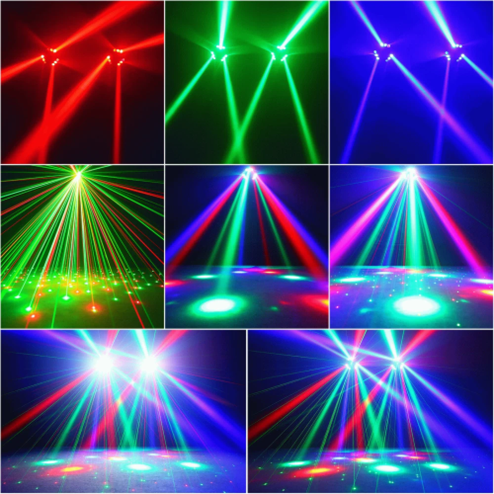 50W 9x3 Laser roterende movinghead RGB - Afbeelding 6