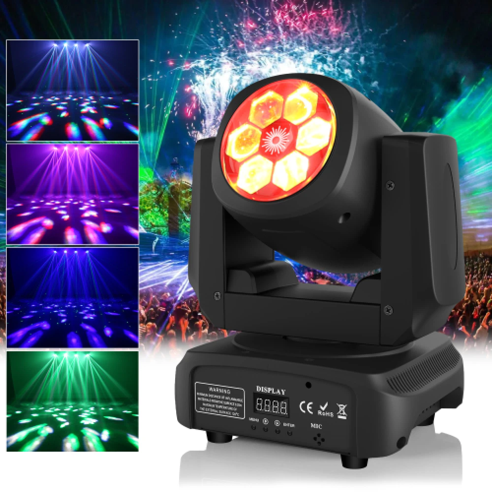 RGBW 4 in1 LED Beam laser en wash movinghead 120W