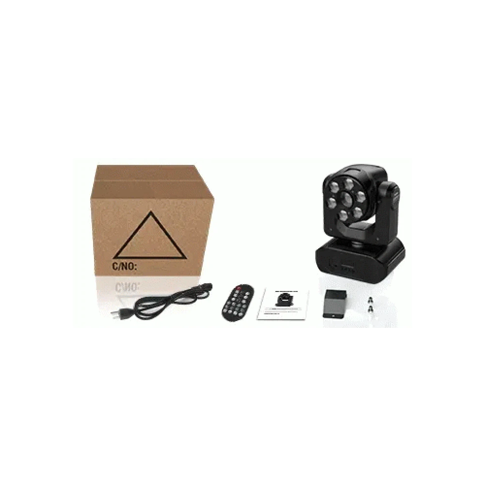 50W movinghead met 8 kleuren en 8 gobo's - Afbeelding 7