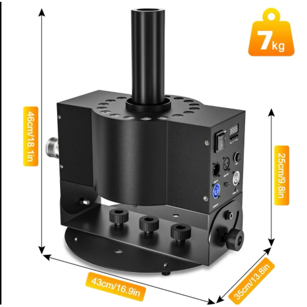 300W CO2 jet met leds