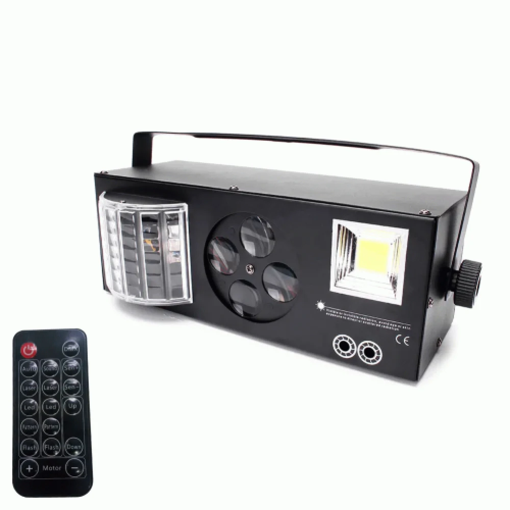 60W complete RGB lasershow met leds en afstandsbediening ZQ05011