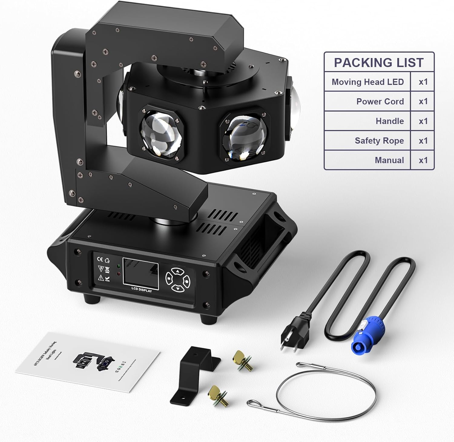 LED Stage Light – Professionele RGBW DMX PAR Lamp - Afbeelding 5