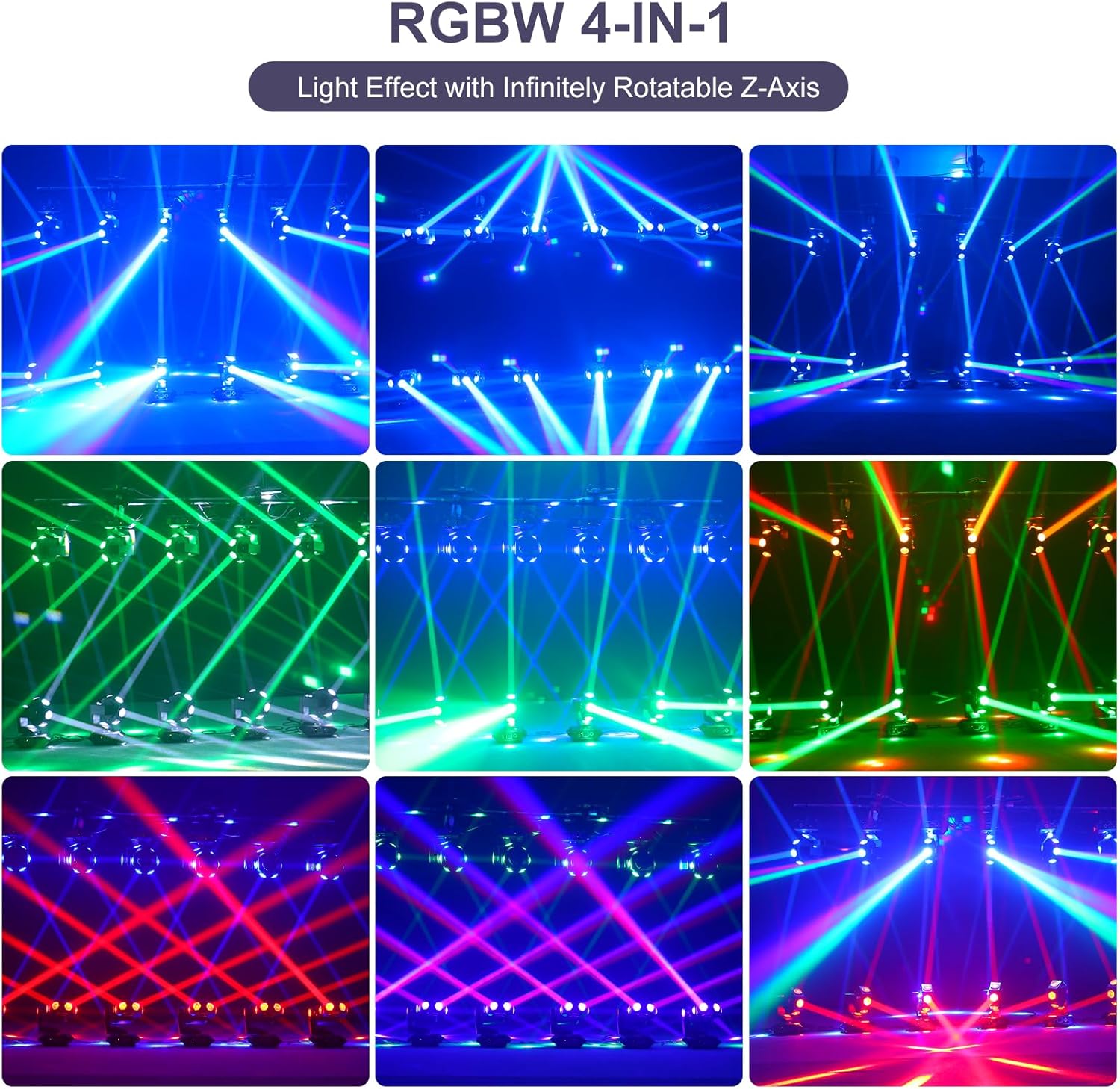 LED Stage Light – Professionele RGBW DMX PAR Lamp - Afbeelding 6