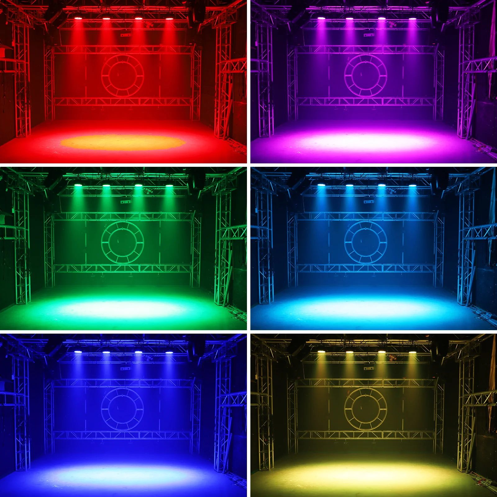 18×10W RGB + UV DMX Par Light - Afbeelding 5