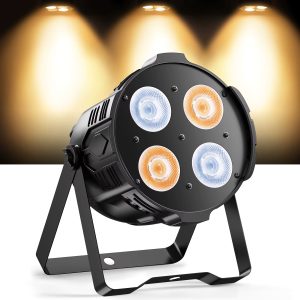 200W COB LED Par Light (4×50W) – Cool- & Warm White