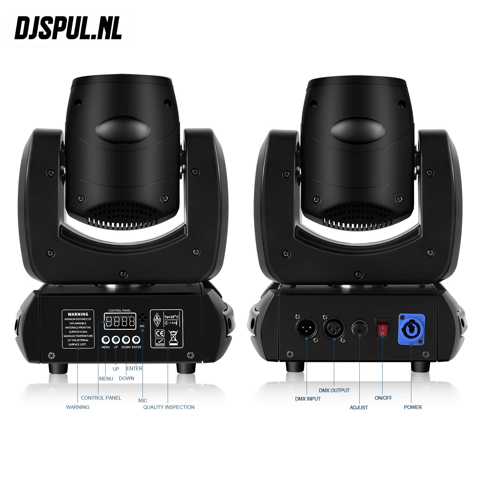 100W Beam & Gobo Moving Head - Afbeelding 6